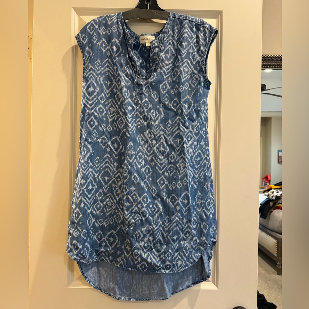 Anthropologie Cloth and stone Jean dress!